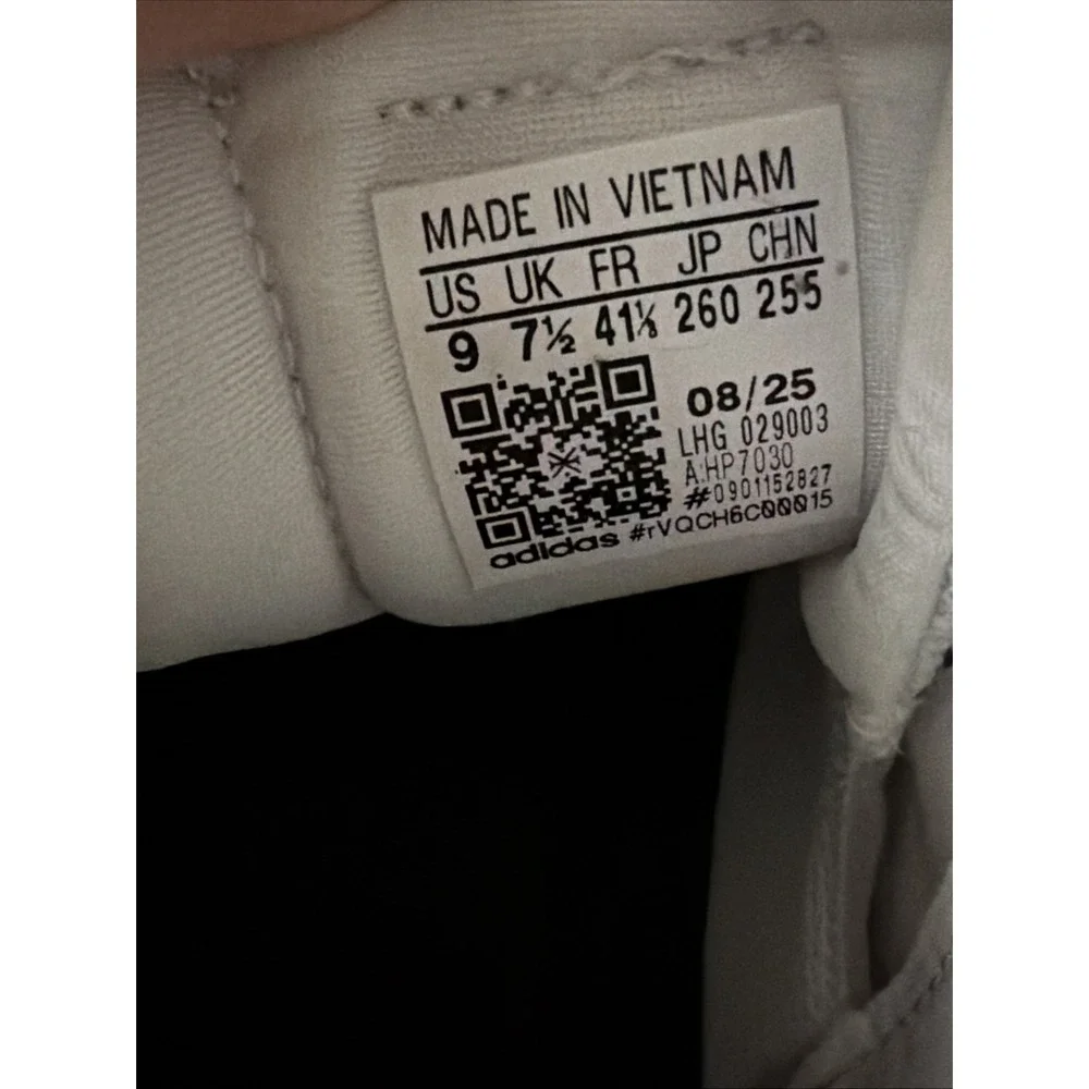 Adidas Crazyflight 6 Mid White Silver HP7030 Volleyball Shoes Womens Size 9
